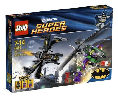 LEGO&reg; Super Heroes DC 6863 La Bataille en Batwing audessus de Gotham City