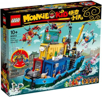 Lego Monkie Kid - Le Qg Secret De L'&eacute;quipe De Monkie Kid - 80013