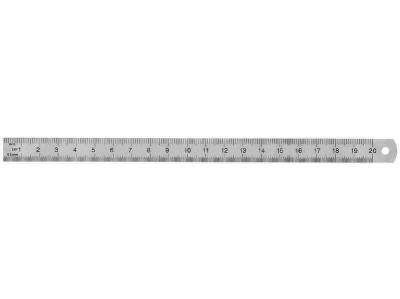 WONDAY Lot de 5 Reglets en m&eacute;tal 2 faces flexible 20 cm