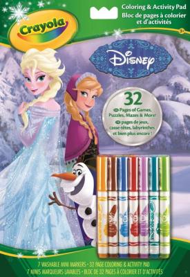 Album Coloriage Et D'activit&eacute;s La Reine Des Neiges