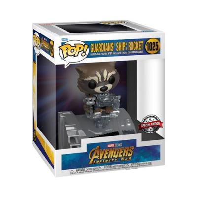 Guardians Of The Galaxy - GOTG Ship Rocket POP! Bobble-Head Deluxe -