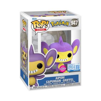 Figurine Funko Pop Games Pok&eacute;mon Aipom Capumain Griffel 