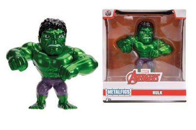 Jada - Marvel - Figurine Hulk 10cm - M&eacute;tal - 253221001