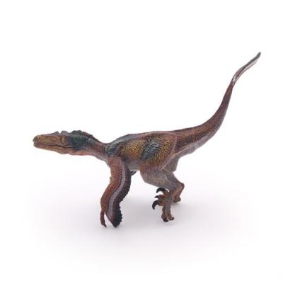 Figurine dinosaure : v&eacute;lociraptor &agrave; plumes