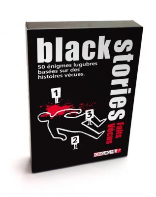 Jeu d'ambiance Iello Black Stories Faits V&eacute;cus 