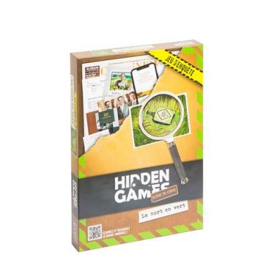 Jeu d'enqu&ecirc;te Hidden Games Affaire N&deg;3 La mort en vert