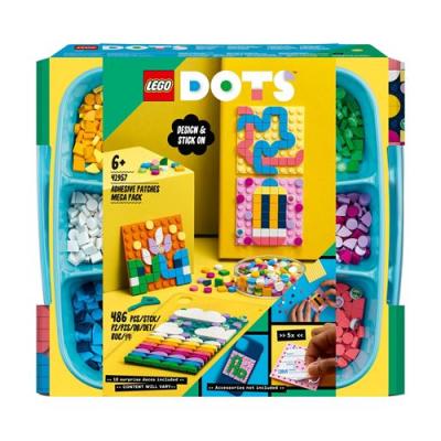 LEGO DOTS 41957 Le m&eacute;ga-lot de d&eacute;corations adh&eacute;sives 