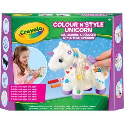 Coffret Colour'n'style Unicorn Crayola - Le Coffret