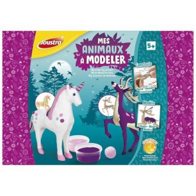 Mes animaux &agrave; modeler joustra 2 animaux f&eacute;&eacute;riques FC-1-14763691