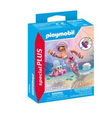 Playmobil Mermaid With Squirt Octopus Construction Game Rose