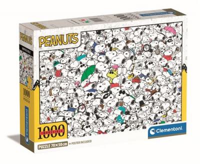 Puzzle 1000 pi&egrave;ces Clementoni Impossible Snoopy