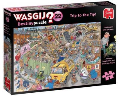 Puzzle 1000 pi&egrave;ces Diset Wasgij Destiny 22 Trip to the Tip ! 