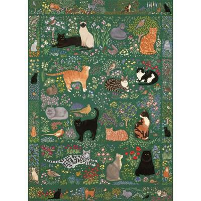 Puzzle 1000 pi&egrave;ces Gibsons Tapestry Garden