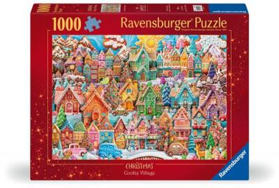Ravensburger Puzzle 1000 pi&egrave;ces No&euml;l Christmas Cookie Village