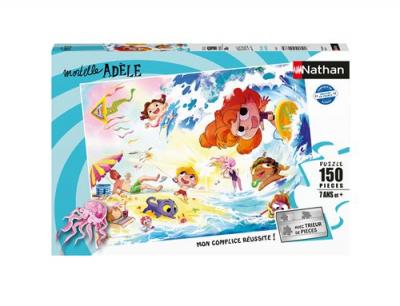 Puzzle 150 pi&egrave;ces Nathan Une journ&eacute;e sensag&eacute;niale Mortelle Ad&egrave;le