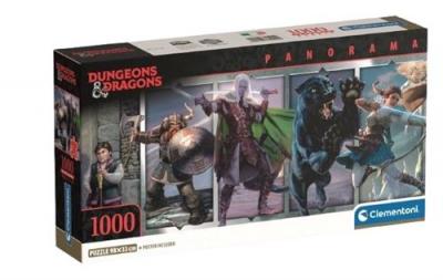 Puzzle compact 1000 pi&egrave;ces Clementoni Panorama Donjons et Dragons