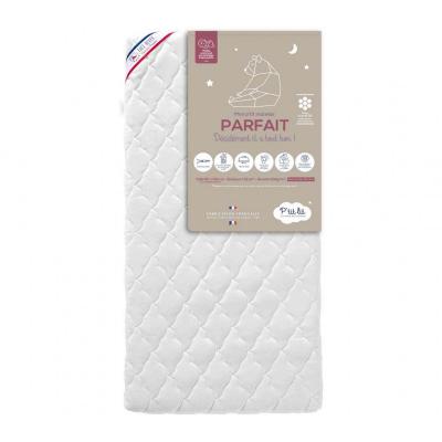 Matelas b&eacute;b&eacute; d&eacute;houssable faces &eacute;t&eacute; / hiver PARFAIT 60x120