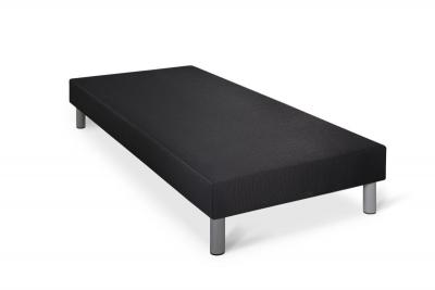 Sommier tapissier noir 80x200 SNSOMN80200