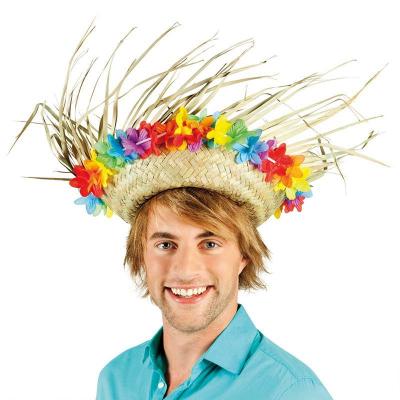 Boland BOL52537 Chapeau paille fleurs
