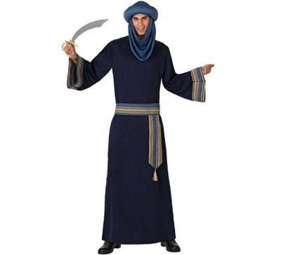 D&eacute;guisement D'homme Oriental Ou Sultan Bleu Taille M-L (Taille M-L)