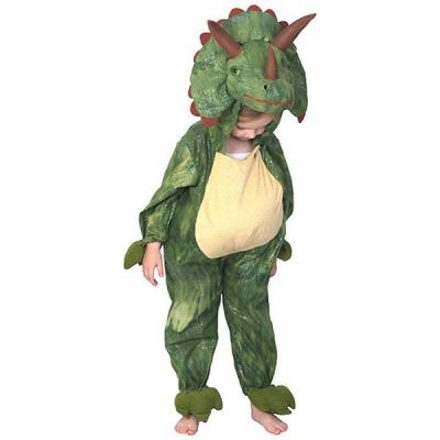 Costume Enfant Dinosaure Triceratops - Vert - 116 cm