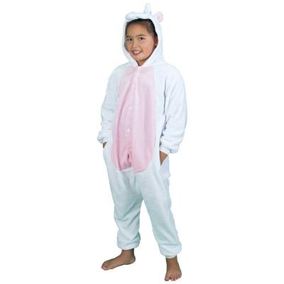 Costume Kigurumi Enfant Licorne Blanche - Blanc - 4/6 ans