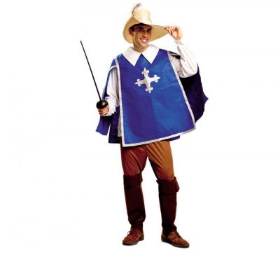 D&eacute;guisement de Mousquetaire Bleu pour homme