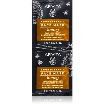 Apivita Express Beauty masque visage hydratant nourrissant 2 x 8 ml