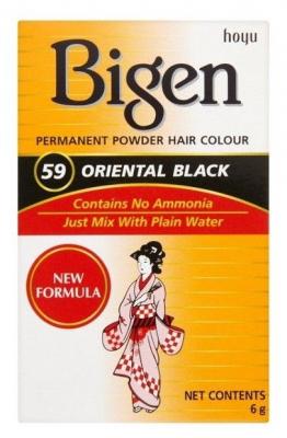 Bigen Coloration Pour Cheveux En Poudre #59 Noir Oriental