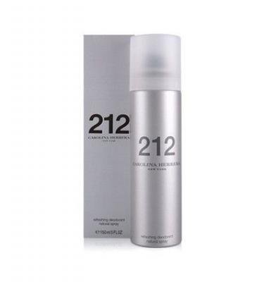 Spray d&eacute;odorant Carolina Herrera 212 Women (150 ml)