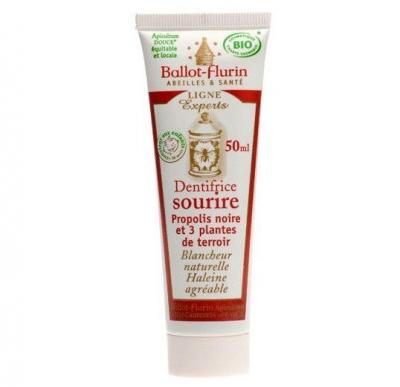 Ballot-Flurin Hygi&egrave;ne et Soins Dentifrice Sourire Bio 50ml