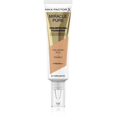 Max Factor Miracle Pur Fond de Teint 30 ml 45 Warm Almond