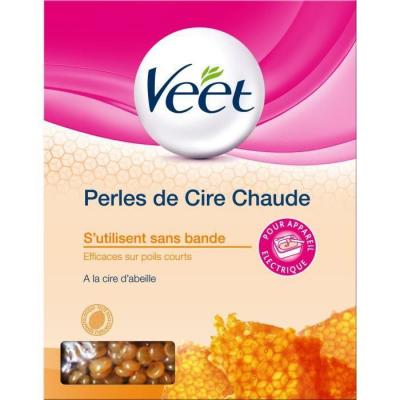 Veet Cire Chaude &Eacute;pilation Perles de Cire Ar&ocirc;me Miel A Chauffer 230g