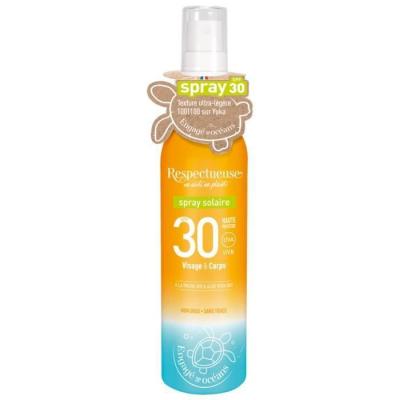 Respectueuse Spray Solaire SPF 30 - Flacon-Vaporisateur