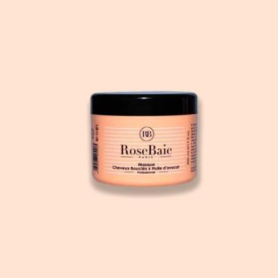 Rosebaie Masque Huile d'Avocat Cheveux Boucl&eacute;s 500 ml - Pot 500 ml