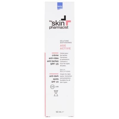 Th&eacute; Skin Pharmacist Cr&egrave;me Anti-Rides Anti-Taches Spf15 - 50 Ml