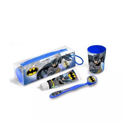 Trousse Gobelet, Brosse &Agrave; Dents Et Dentifrice Batman