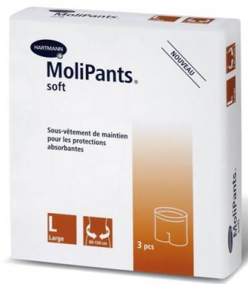 Hartmann - Sous-vetement de maintien x3 Molipants Soft Protections Anatomiques Hartmann - L