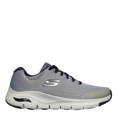 Skechers Arch Fit Chaussures De Running Baskets Sport Hommes-Gris-41
