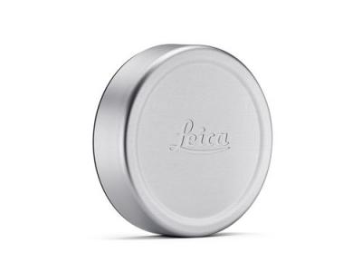 Leica Bouchon d'objectif pour Leica Q3 finition argent anodis&eacute;