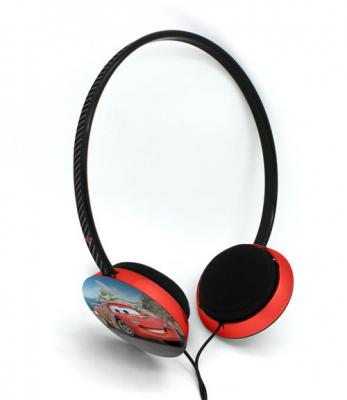 Casque audio enfant Disney DSY-HP731 Cars Noir et Rouge 