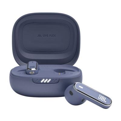 Ecouteurs Jbl Live Flex Bleu - Ecouteurs sans fil a reduction de bruit