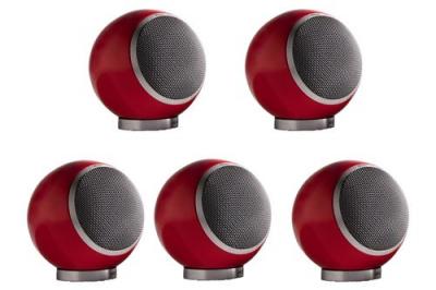 Pack enceintes Home Cin&eacute;ma Elipson PLANET M 5.0 RED