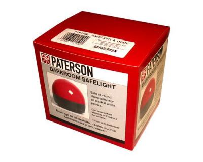 Safelight de chambre noire Paterson 15W-E14 Noir et orange