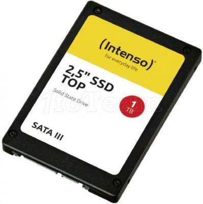 SSD Interne Intenso 3812460 1To 2.5'' 520Mo/s Serial ATA III Noir