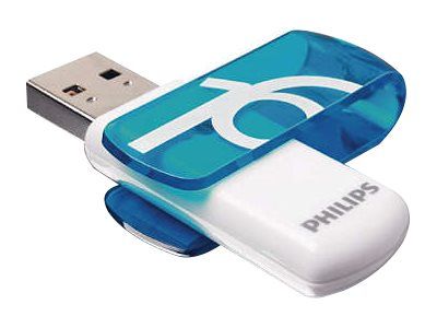 Philips Vivid Edition Cl&eacute; USB 2.0 USB 3.0 16 go - Couleurs al&eacute;atoires