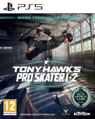 Tony Hawk's Pro Skater 1 + 2 PS5, Version Anglaise