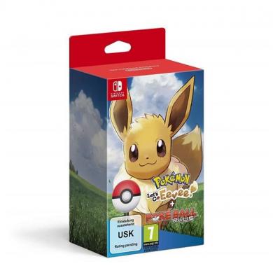 Let s go evoli + pokeball