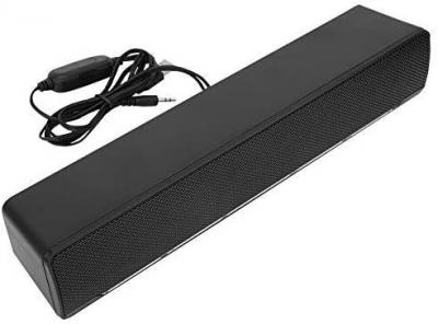 Barre de Son Vendos85 Filaire avec LEB bleu 3W noir
