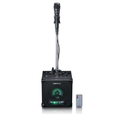 Enceinte Bluetooth 5.0 avec animation lumineuse LED BTC-070BK lenco